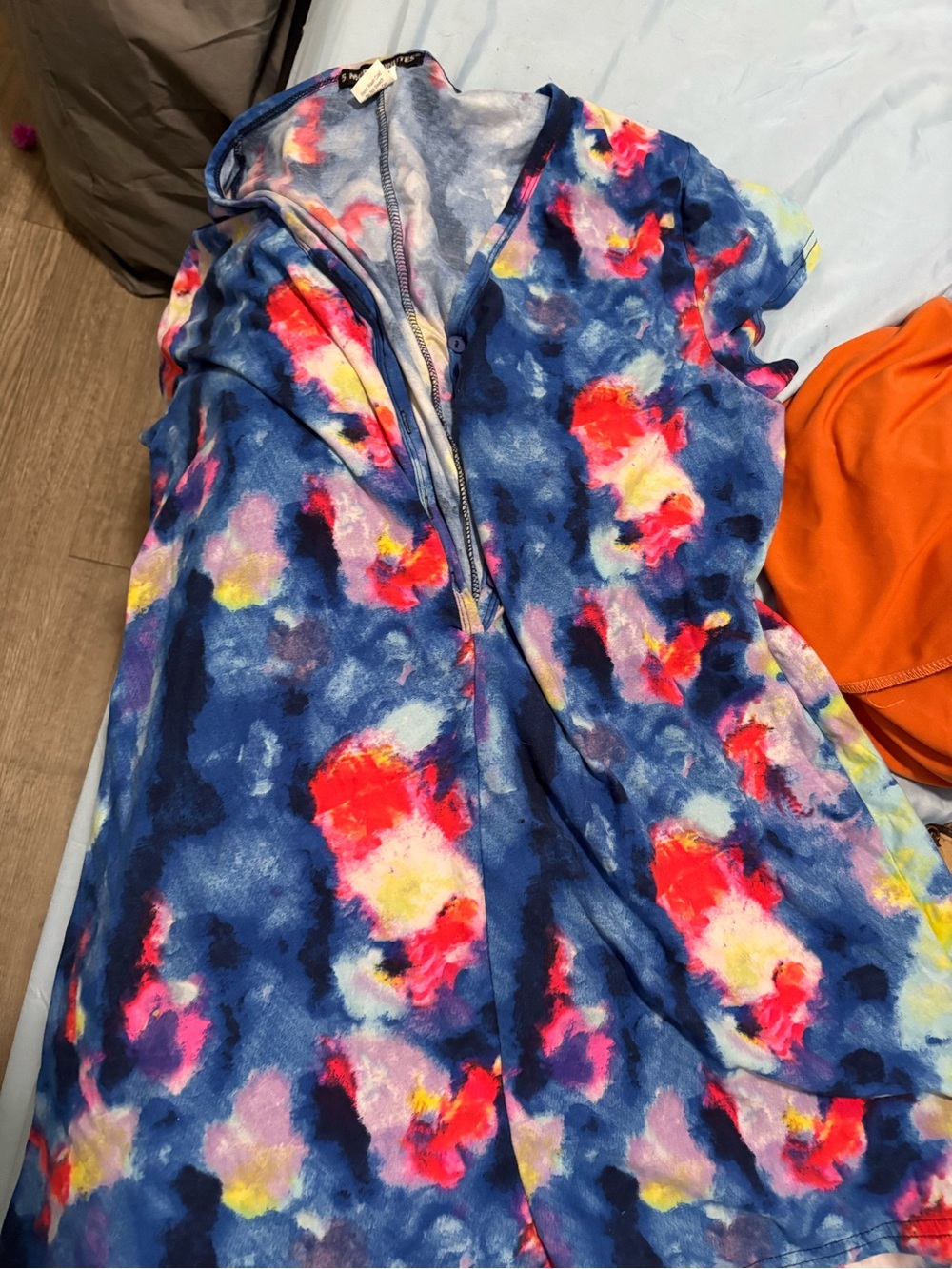 Fashion Nova Multicolor Sleep Romper